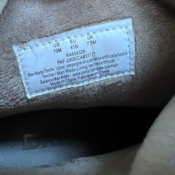 DKNY Womens Perla Wedge Sneaker Boot  Size 10M MSRP 200.00 Ash Color - Picture 8 of 8